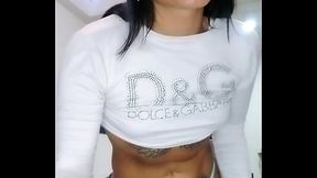 TS Angelique Monroe - Sexy dance while I made a webcam show