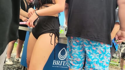 Candid ass