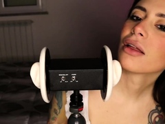 Ellie Alien ASMR Sensual Ear Licking Video