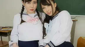 Lesbian Showtime (Students Edition) - Japanese Rezu Voyeur
