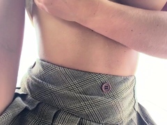 Young Amateur Girl Stripping and Masturbating Cam