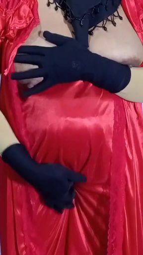 wife pleasure moment with dirty talk   Clip 3