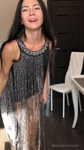Modeling Clip in 9 Different Dresses