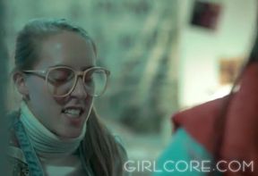 Nerdy Teens Meet a Playful MILF for a Fun Girl-on-Girl Adventure!