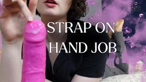 Strap On Handjob [Tease and Denial JOI POV]