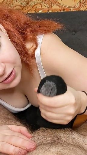 POV Black Sockjob 2