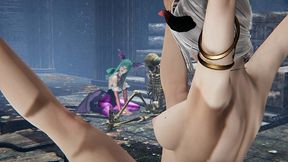 morrigan loses the fight and gets pounded as her punishment - red - soma seals 10 - full movie on sheer & ptrn: fantasyking3