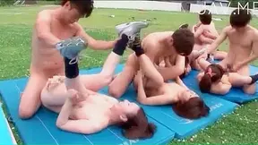 Busty Babes Go Wild – Outdoor Group Fuck Fest Unleashed
