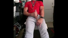 Home From Baseball Practice and Jockdad87 Is Horny