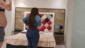 Brunette BBW Records Her First Porn Video in Buenos Aires Argentina