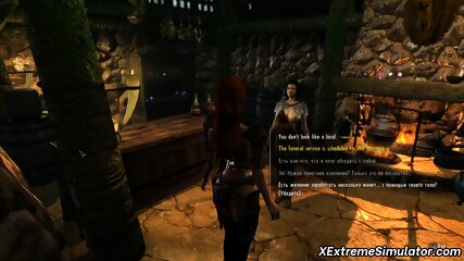 3D Skyrim MILF deepthroats big dick