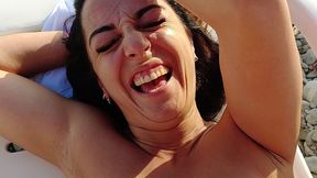 onlymaya - sex on the beach with the lifeguard.