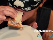 CUM on Peanut bread then..... yummy