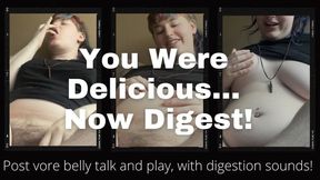 Giantess Digesting Prey POV- 1080p