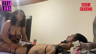 Me ata me domina y me hace lo que quiere y le lleno la concha de leche bondage creampie Babyluna939