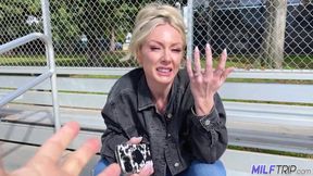 Busty Blonde Babe Receives Intense Pleasure in Hardcore Scene