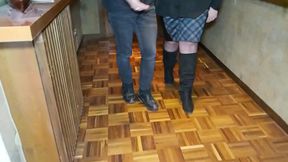 two men pleasure a very horny&#x1F975; Italian BBW in the pussy&#x1F32E;&#xFE0F; and ass&#x1F351;