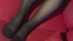 Flat ballet pumps aSMR