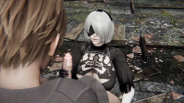2B Automata fucked hard