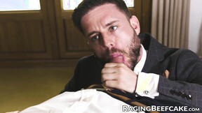 ”Classy businessmen Manuel Reyes & Zac Johnson bareback”