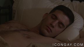 Gay lovers Ty Roderick and Tony Salerno kiss and ass fuck