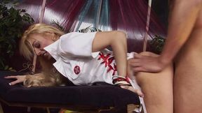 stacey saran: naughty nurse cock therapy