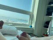 Teen Twink Throat Fucks Str8 Roommate and Slurps up That Cum