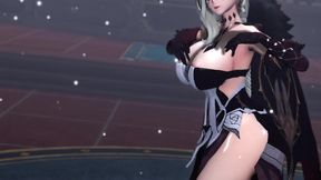 MMD R18 Genshin impact La Signora The Cum lady 3d hentai rated for everyone