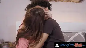 OUT OF THE  - Busty MILF Natasha Nice Offers Her Huge Tits To Eat To Her Teen boyfriend