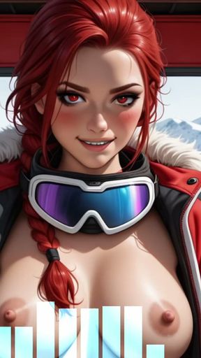 Seduced by Porn Star on Ski Lift F4M Audio Porn JOI HFO Preview   Clip 1