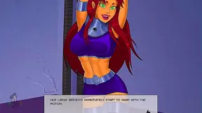 Batgirl, Starfire Supergirl Ignite Wild Nights with Hung Superheroes gangbang