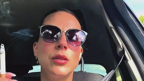 Golden moments in the car