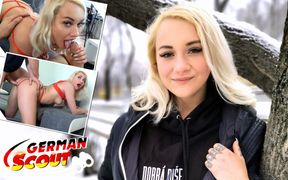 German Scout: Petite Teen Marilyn Sugar Gets Big Cock