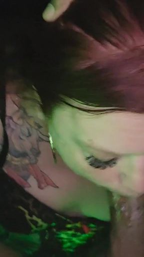Lucky Gurl Nikki Cakes - Green Light Special POV Blowjob