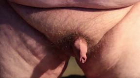 Chubby Guy's Little Joystick Swings Freely