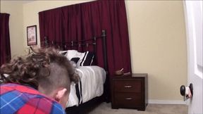 Taylor tickles a tied up Bailey Paige!