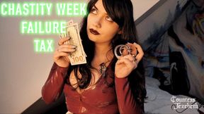 Chastity Week FAILURE TAX