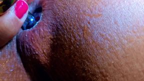 Anal Guided Jerk-off: My Asshole Fucked Open by a 60cm Dildo!