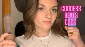 Goddess Beats Cock - CBT Goddess Worship Verbal Humiliation