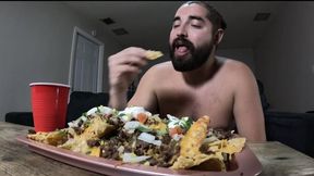 Face Stuffing Nachos