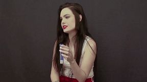 Smoking Girls From Brazil Model Paula Virginia Slims 120's Video 0003