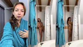oupsss ! j’ai squatte la douche a mon voisin et j’ai ete tres coquine...
