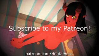 Meru the Succubus OVA - Meru shows you her Footjob skills than fucks you until Creampie