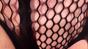 fem slave handcuffed on the door