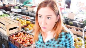 ”Lusty Redhead Colombian With Braces Gets Her Snatch”