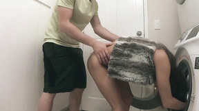 SPYFAM Stepsis Banged In Laundry Room