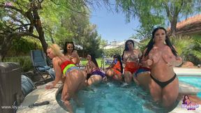 160: Dragon Ball Z Babes In A Hot Tub!