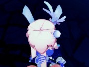 Mimi POV gives you a blowjob and swallows your cum - Genshin Impact Hentai.