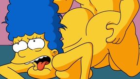 The Simpsons Flanders Fucking Marge Creampie Video
