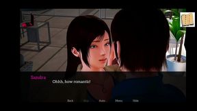 Amateur 3D Hentai Couple Enjoy Intimate Moments In Erotic Visual Novel Game Playthrough